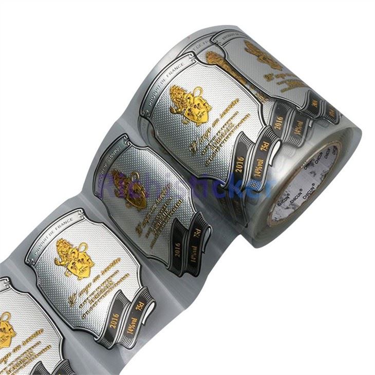 Self Adhesive Wine Bottle Decal Labels