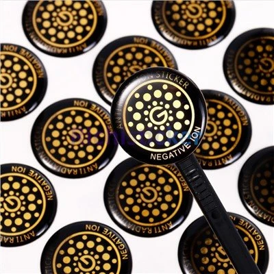 3D Epoxy Hars Koepel Stickers