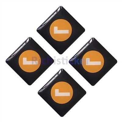 3D -gellabels Epoxy Dome Stickers