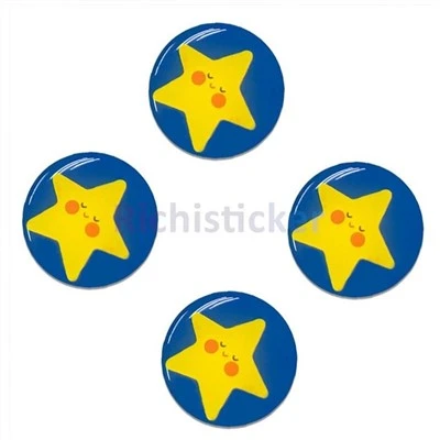 Sterke zelfklevende gelkoepelstickers
